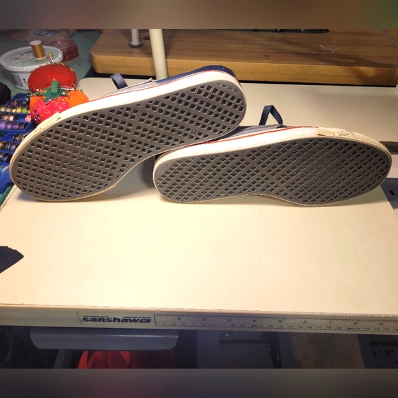 Men's lace up El Rey Puma  sneakers Blue and Grey size 10 - Picture 5 of 6